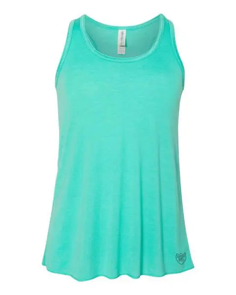 Girls Active Flow Racerback Tank Top - Loriet Activewear