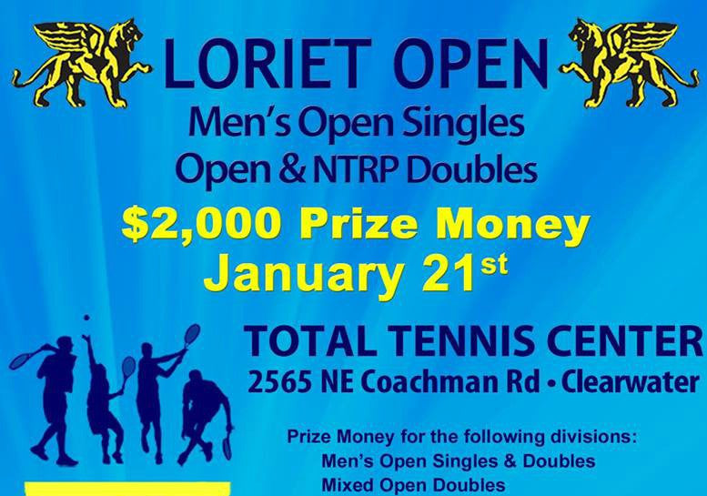 2017 Loriet Tournament Series kicks off in Clearwater FL, come out & play!