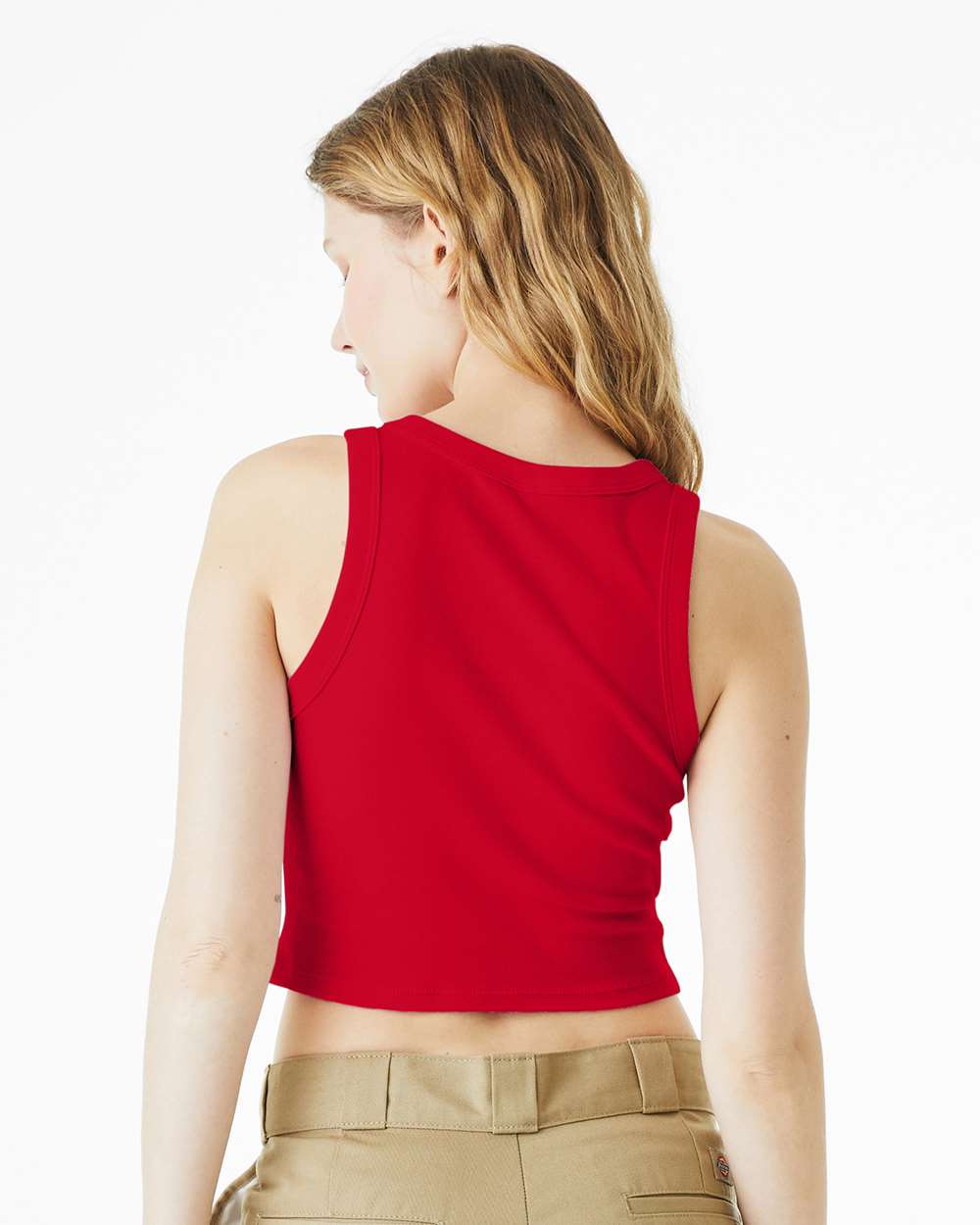 Women's Micro Rib Racer Tank KOURTLY by Loriet Sports
