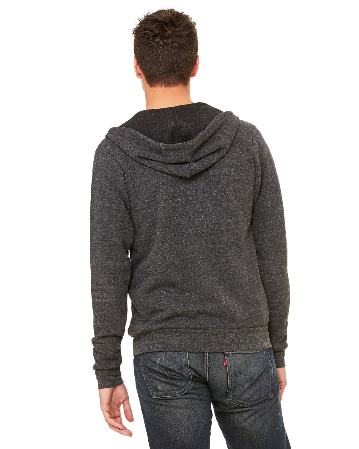Triblend Fleece Zip Hoodie Loriet Activewear