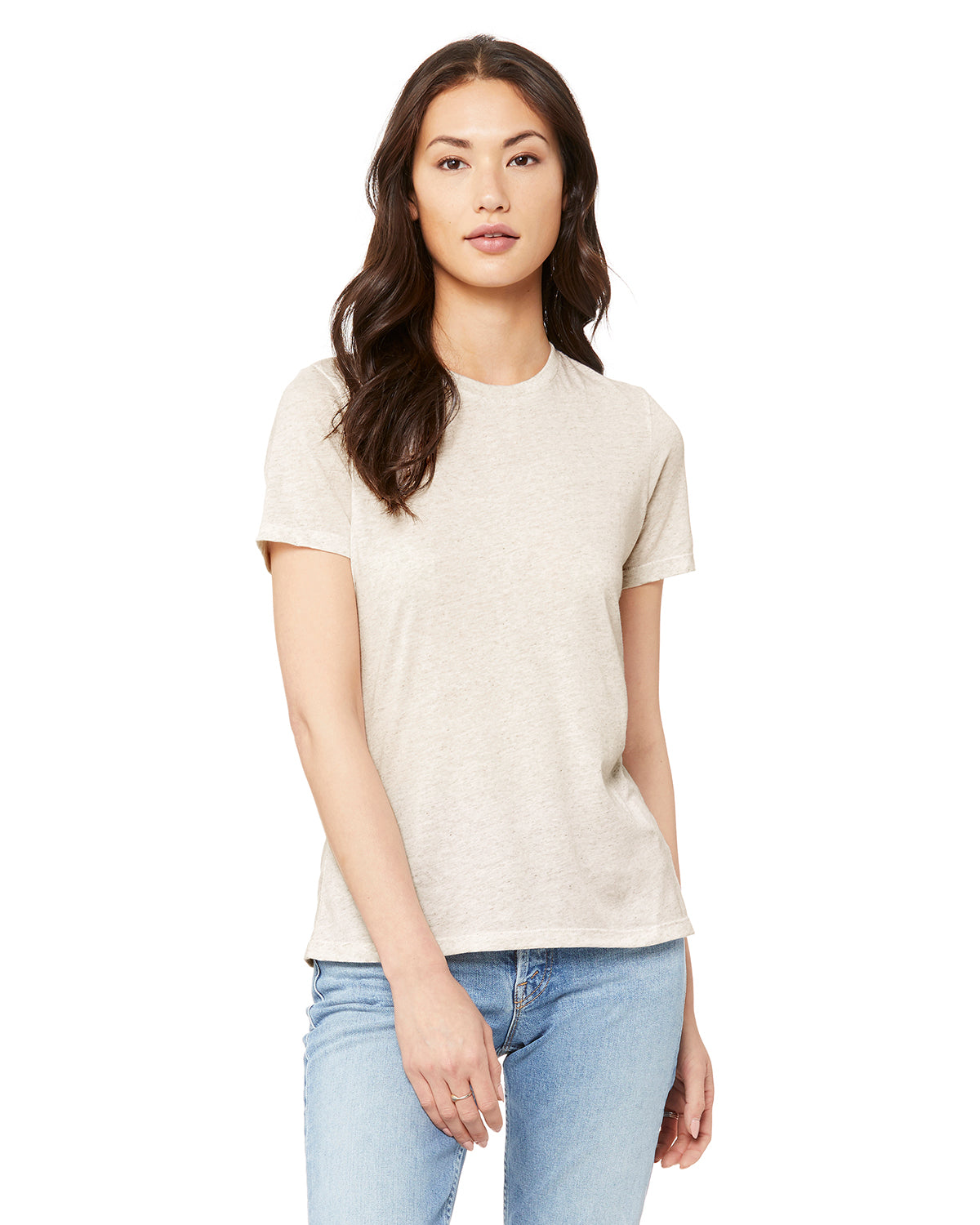Women's Relaxed Triblend Short Sleeve Tee KOURTLY by Loriet Sports