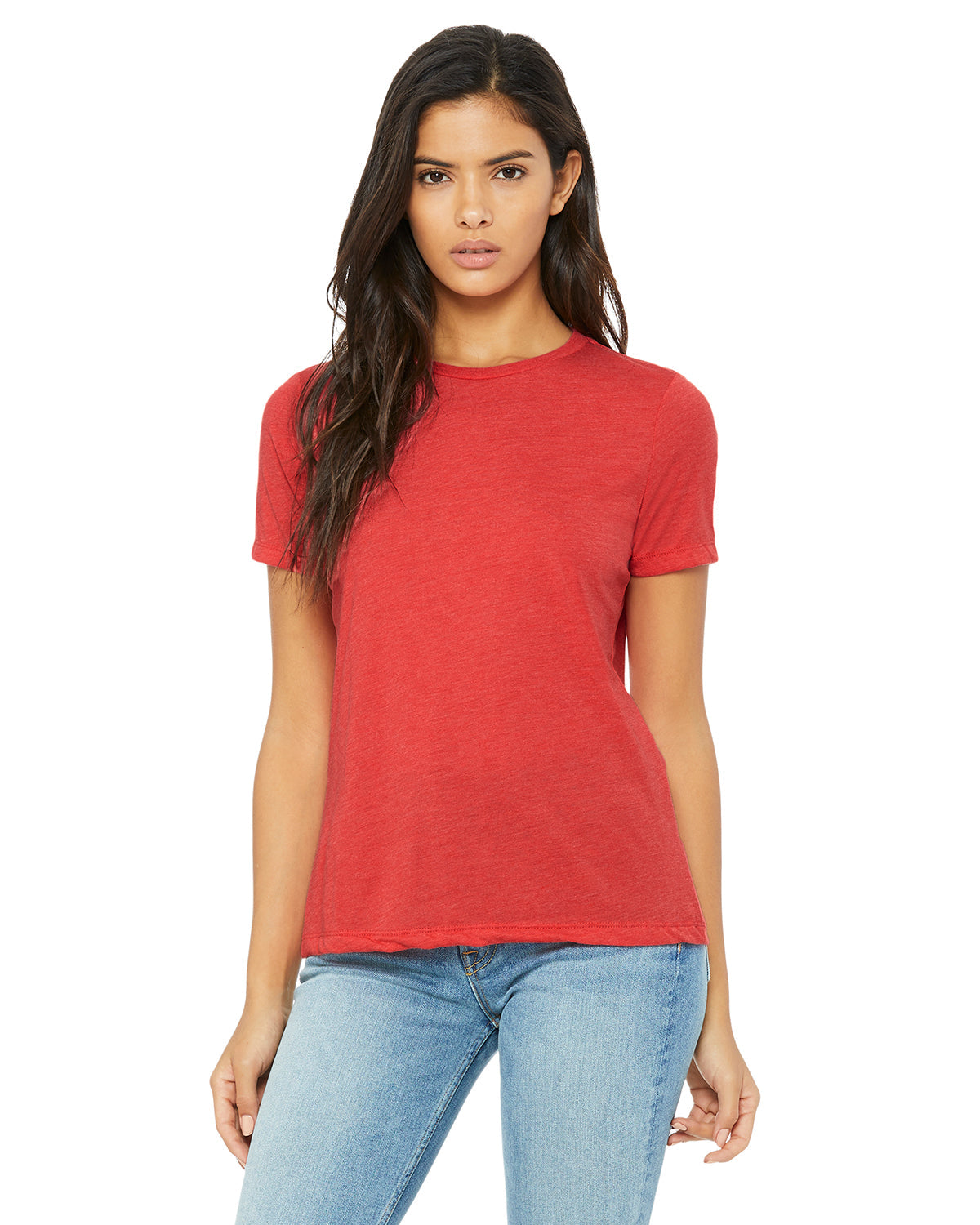 Women's Relaxed Triblend Short Sleeve Tee KOURTLY by Loriet Sports