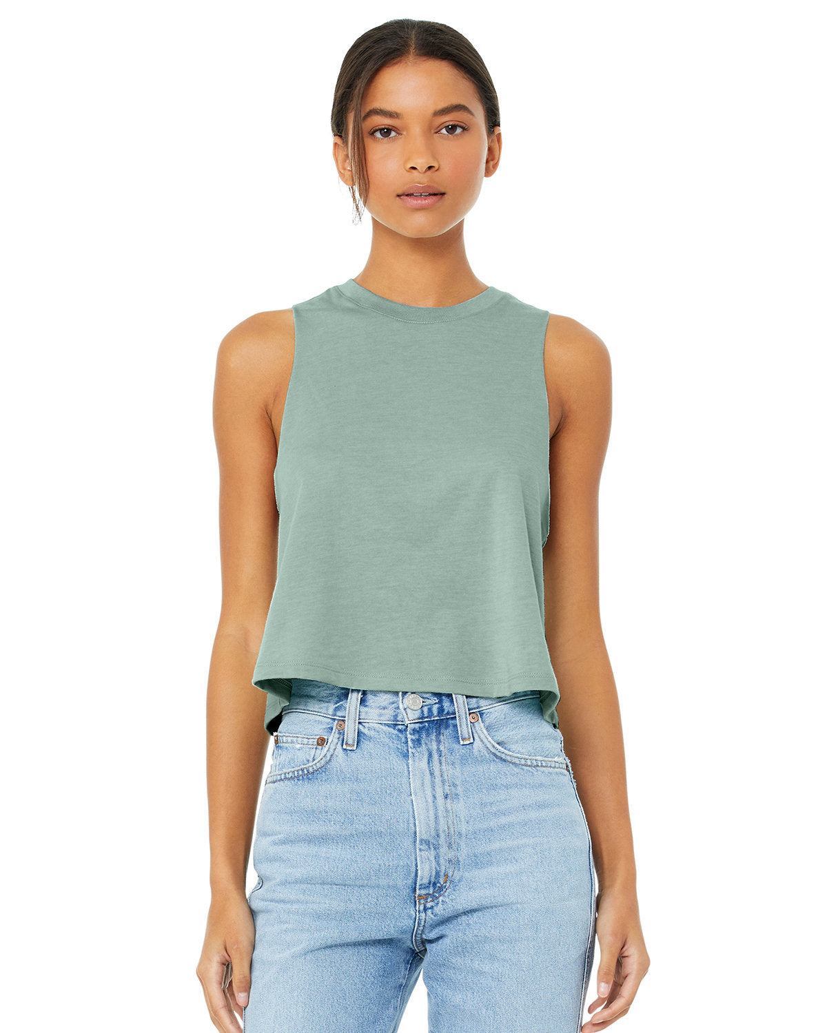 Women's Racerback Cropped Tank KOURTLY by Loriet Sports