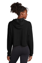 Load image into Gallery viewer, Performance Cropped Hoodie - Black
