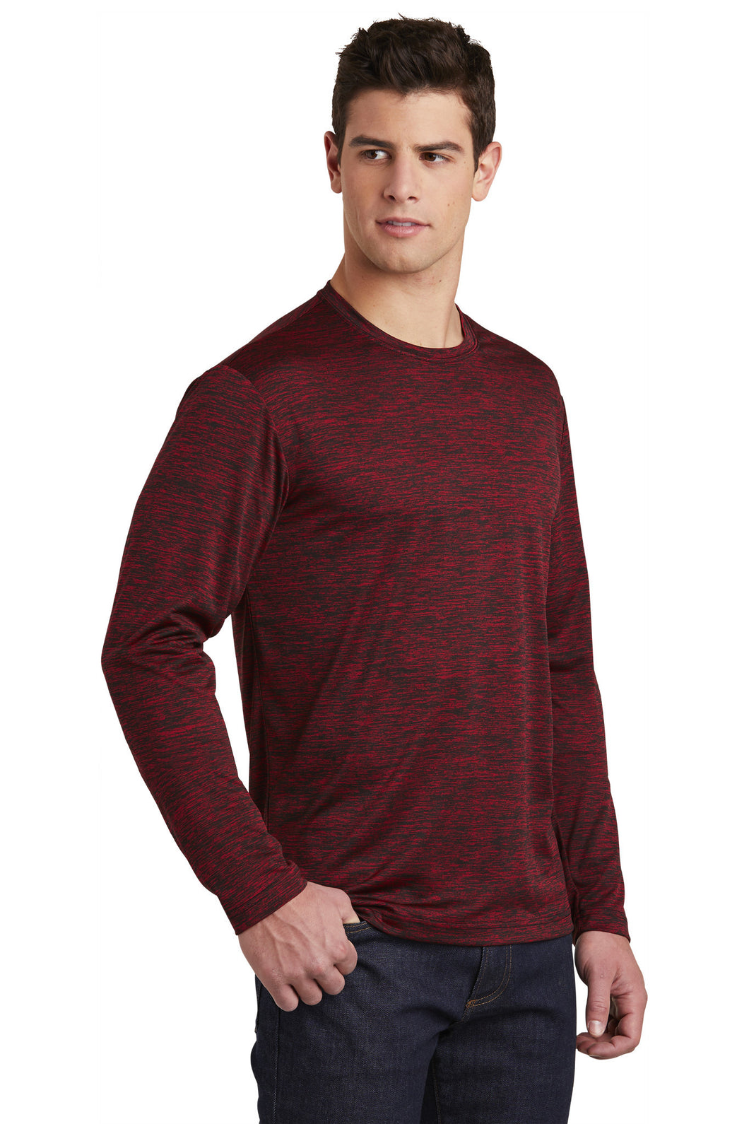 Laser Performance Long Sleeve - Red