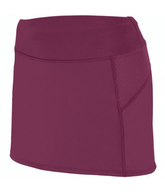Geneva Performance Skort - Maroon