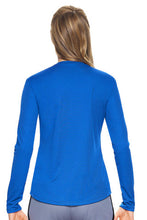 Load image into Gallery viewer, Ladies Long Sleeve Expert Tech Top - Royal
