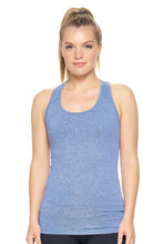 Load image into Gallery viewer, Eyelet Performance Tank Top - Blue
