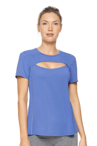 London Performance Top - Stone Blue