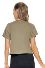 Load image into Gallery viewer, MoCa Cropped Tee - Olive
