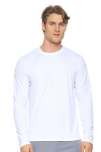 Load image into Gallery viewer, Expert Tech Long Sleeve Performance Top - White
