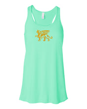 Load image into Gallery viewer, Flowy Gold Lion Tank Top - Loriet Activewear
