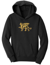 Load image into Gallery viewer, Kids Gold Lion Hoodie - Loriet Activewear
