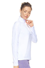 Load image into Gallery viewer, Ladies Quarter-zip Performance Pullover
