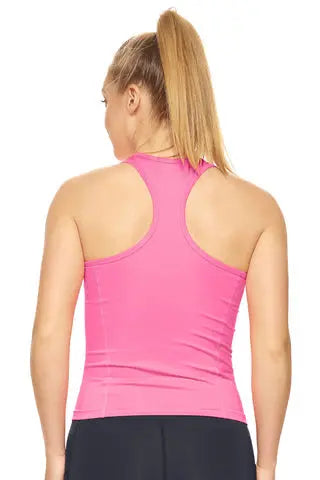 Flex Performance Cropped Racerback Tank Loriet Activewear