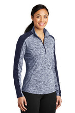 Load image into Gallery viewer, Ladies Laser Performance Quarter-zip
